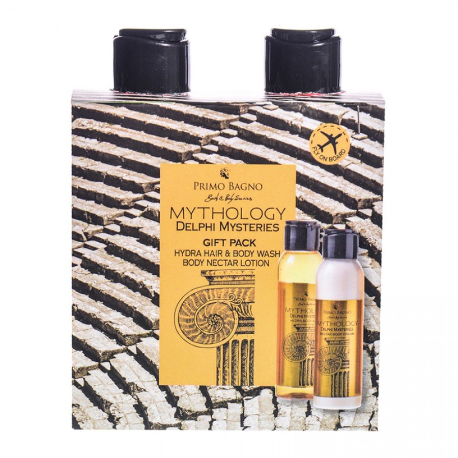 DELPHI MYSTERIES HAIR BODY WASH 100ML BODY LOTION 100ML