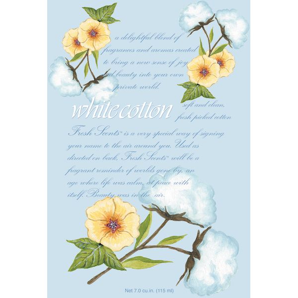 Fresh Scents "White Cotton" Scented Sachet 115ml