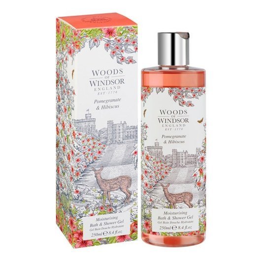 pomegranate hibiscus showergel