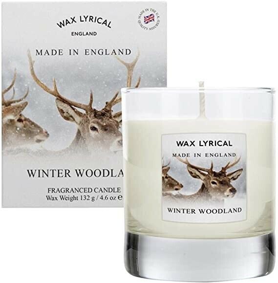 candle winter woodland