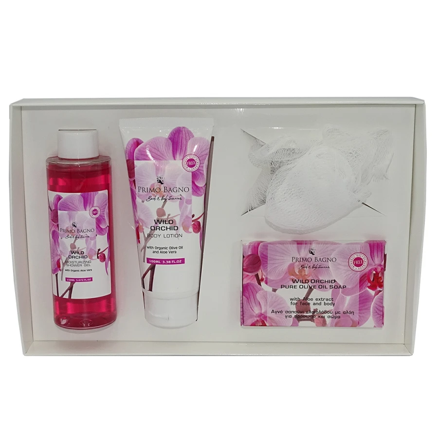 wild orchid bath set1