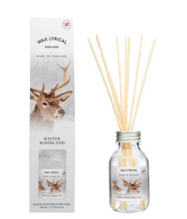 winter woodland reed diffuser