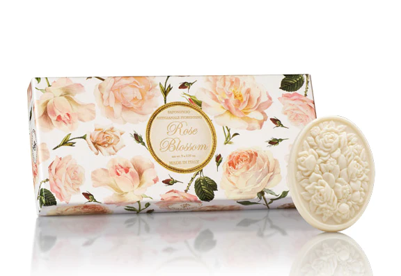 set σαπούνια τριαντάφυλλο