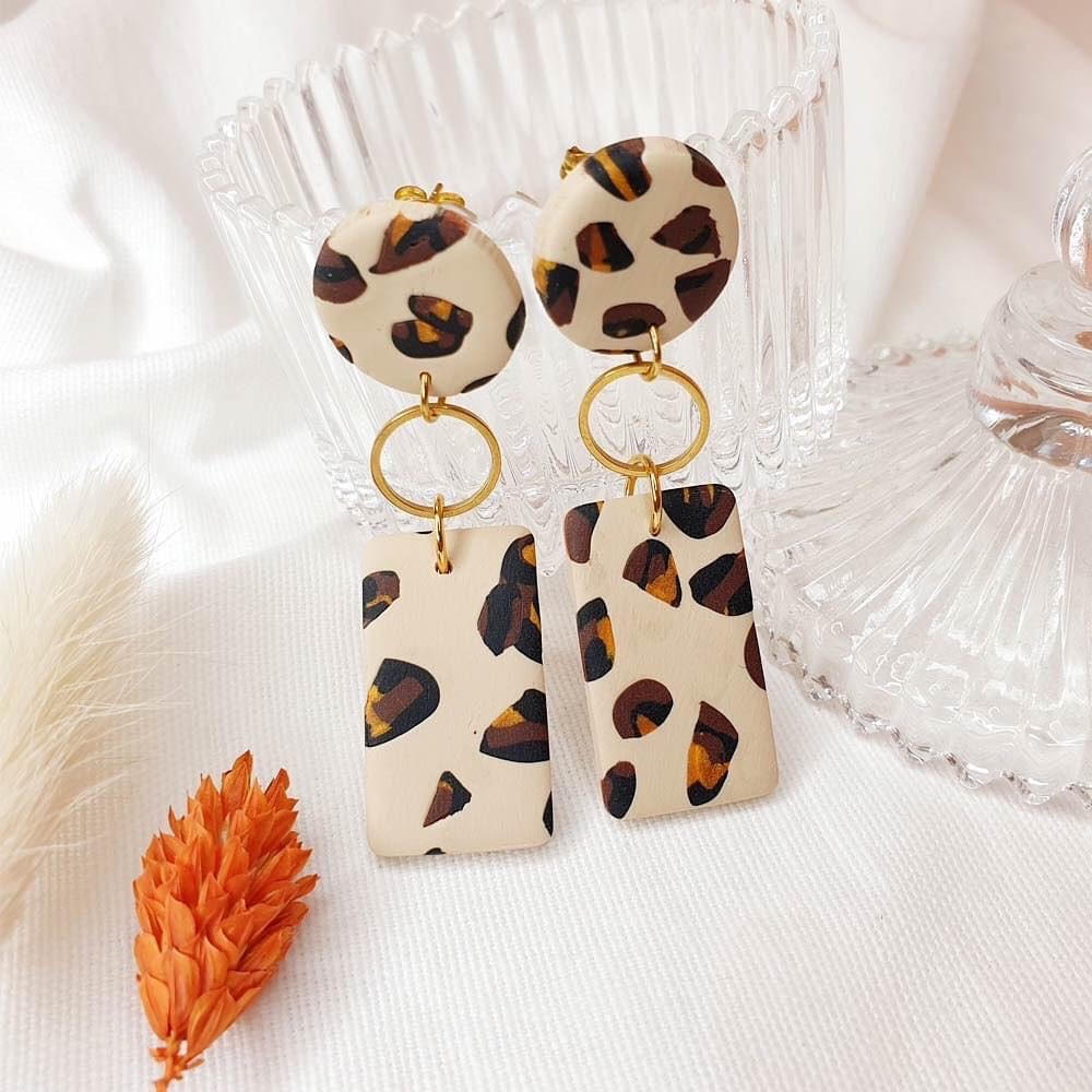 σκουλαρίκια από πολυμερικό πηλό