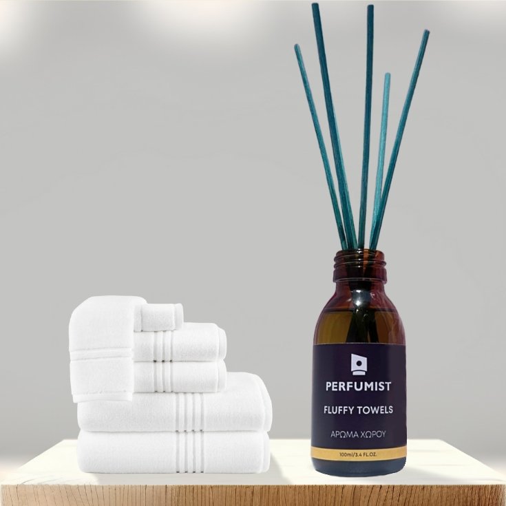Αρωματικό χώρου "Fluffy Towels" με sticks 100ml by Perfumist