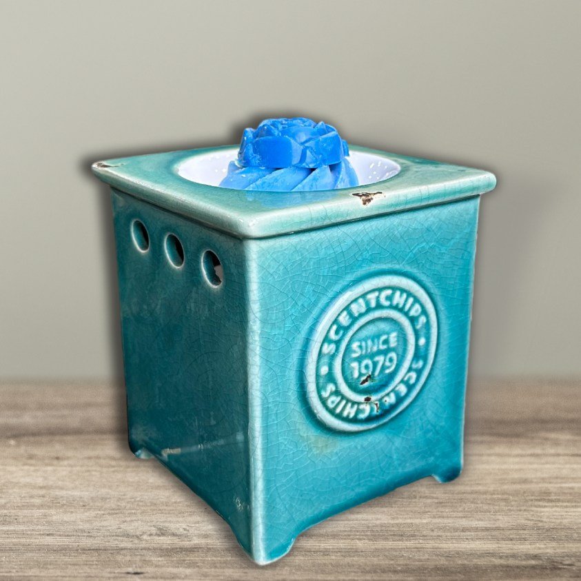 Αρωματιστής Scentchips Vintage Πετρόλ (τετράγωνος με λογότυπο)